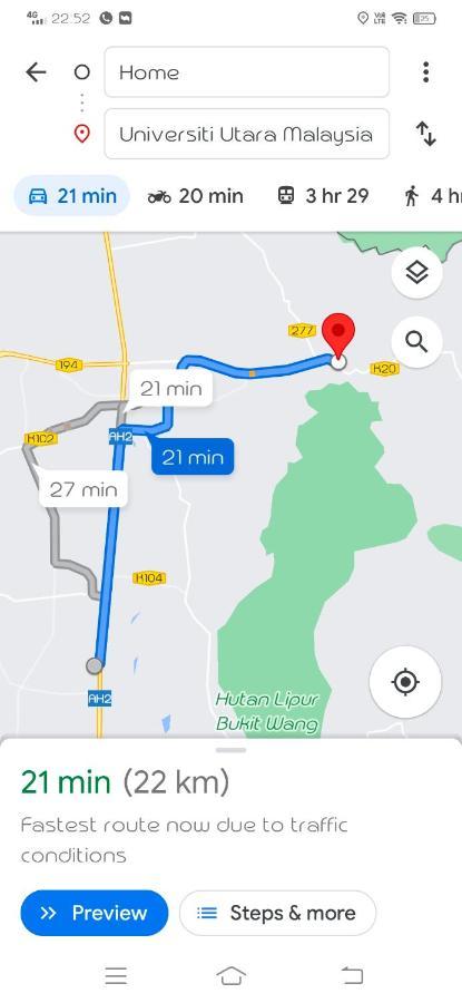 Homestay De'69 Jitra Eksteriør billede