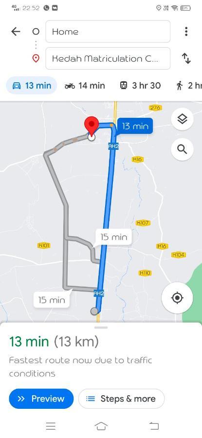 Homestay De'69 Jitra Eksteriør billede